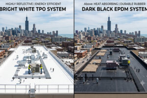 TPO Vs. EPDM Roofing For Chicago Commercial Buildings